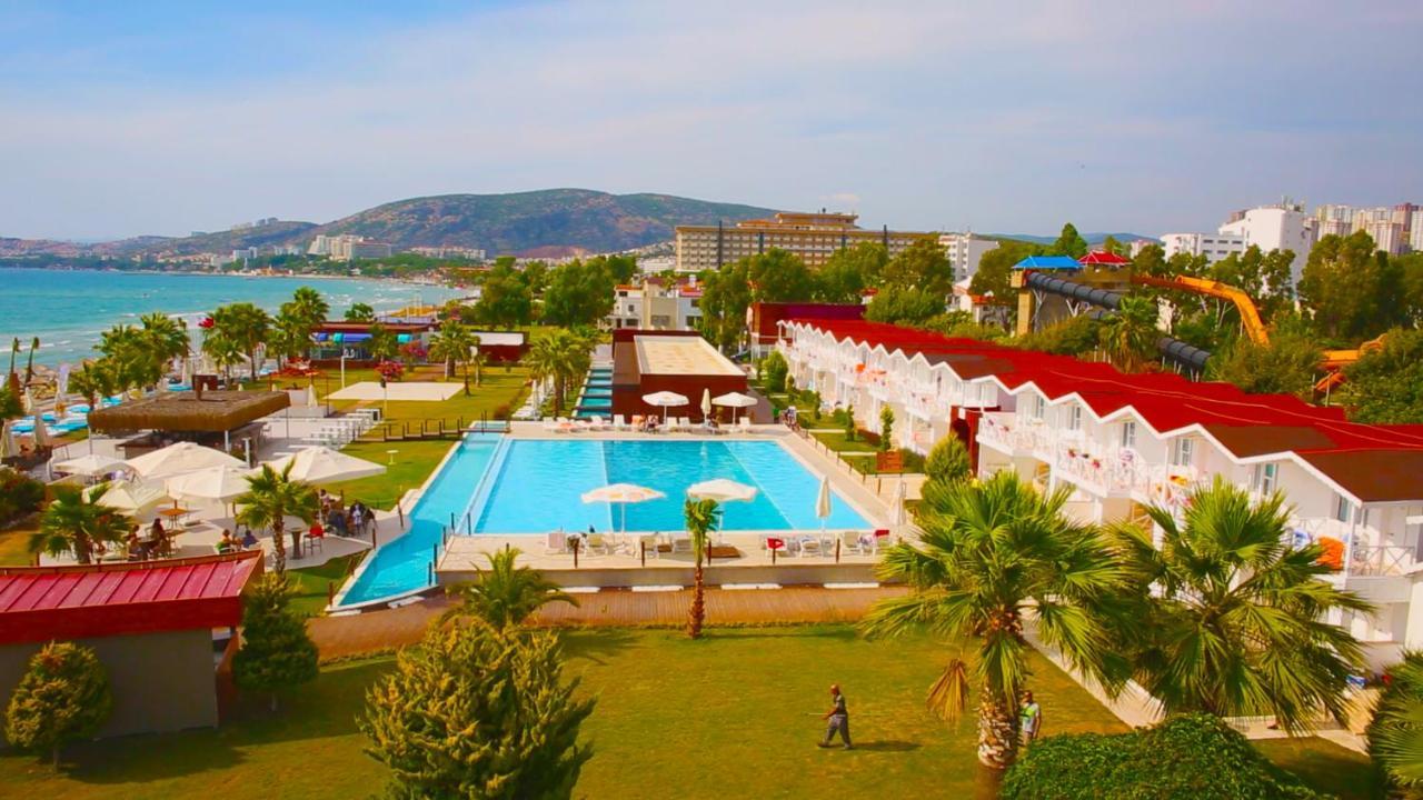 Risus Beach Resort Hotel Kusadasi Exterior foto